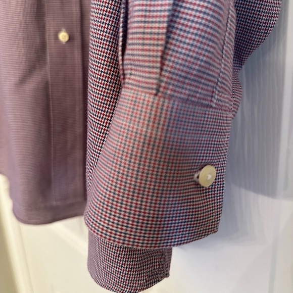 Tommy Hilfiger TLC Plaid Button-Up Shirt Men’s 17 - Picture 4 of 9